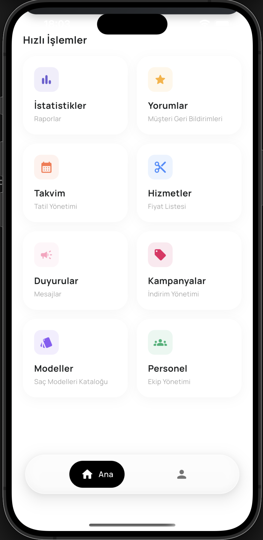 Kuafora Partner Uygulaması